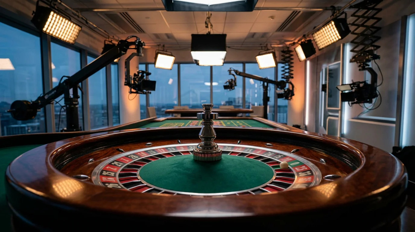 Overview of UK online casino game categories including slots, table games, live casino and game shows